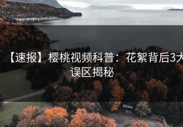 【速报】樱桃视频科普：花絮背后3大误区揭秘
